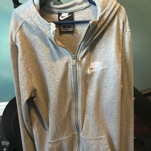 Nike standard fit zip up jacket